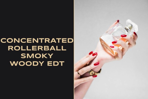 concentrated rollerball smoky woody edt