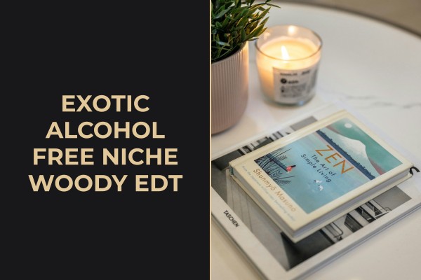 exotic alcohol free niche woody edt