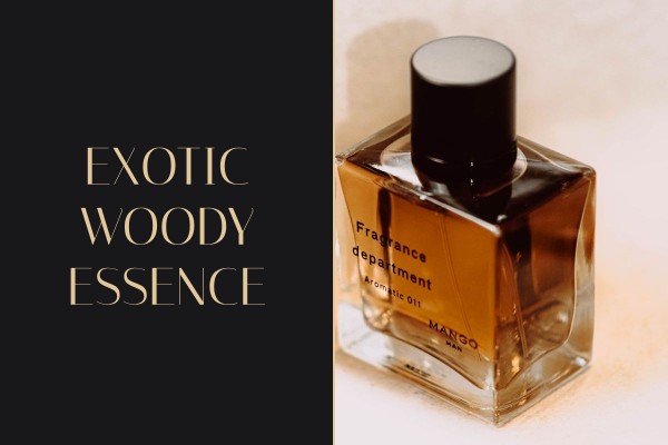 exotic woody essence