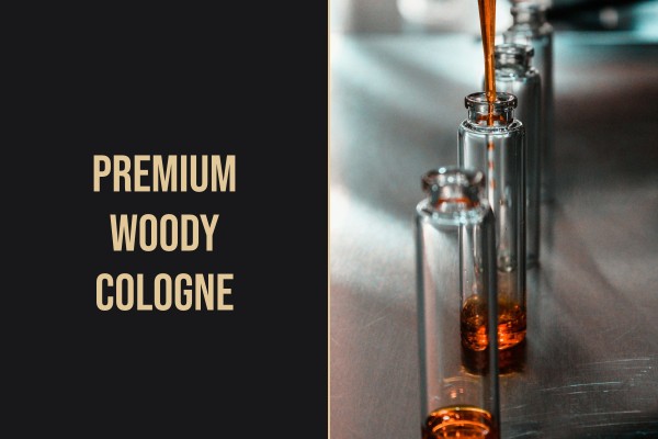 premium woody cologne