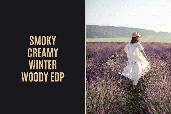 smoky creamy winter woody edp