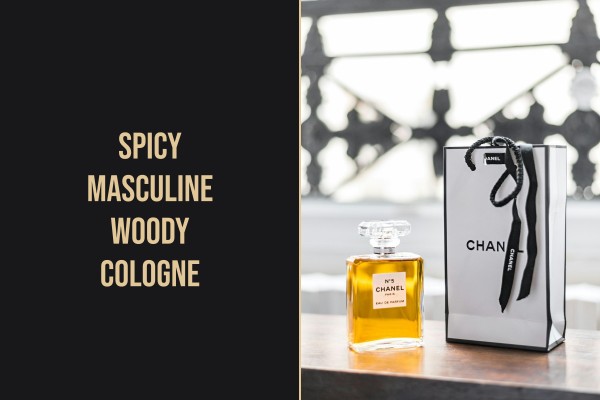 spicy masculine woody cologne