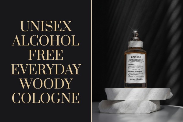 unisex alcohol free everyday woody cologne