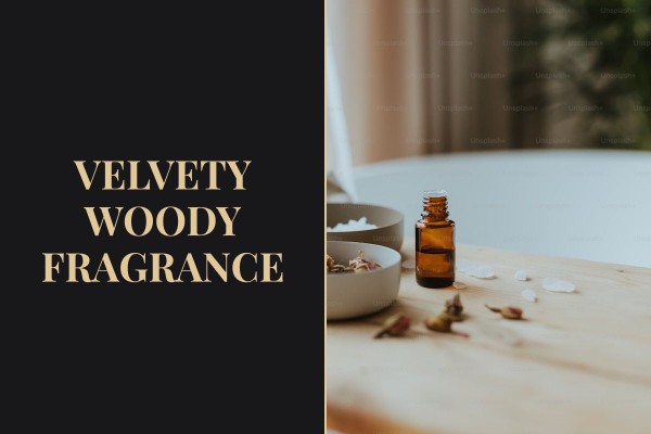 velvety woody fragrance